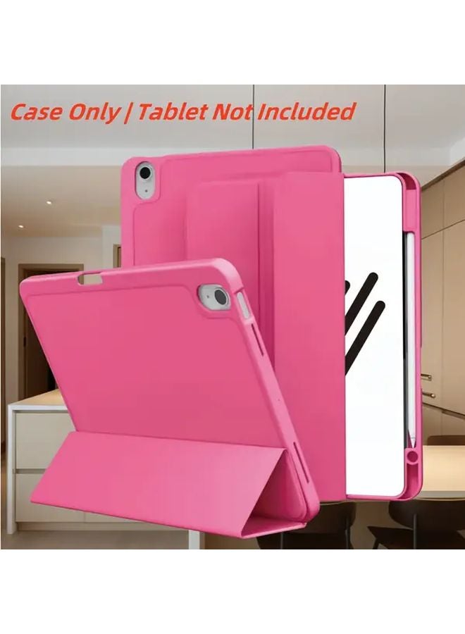 غطاء iPad الجيل الحادي عشر والعاشر أزرق غامق، حامل ثلاثي الطيات فائق النحافة، يستيقظ وينام تلقائيًا - Image 5